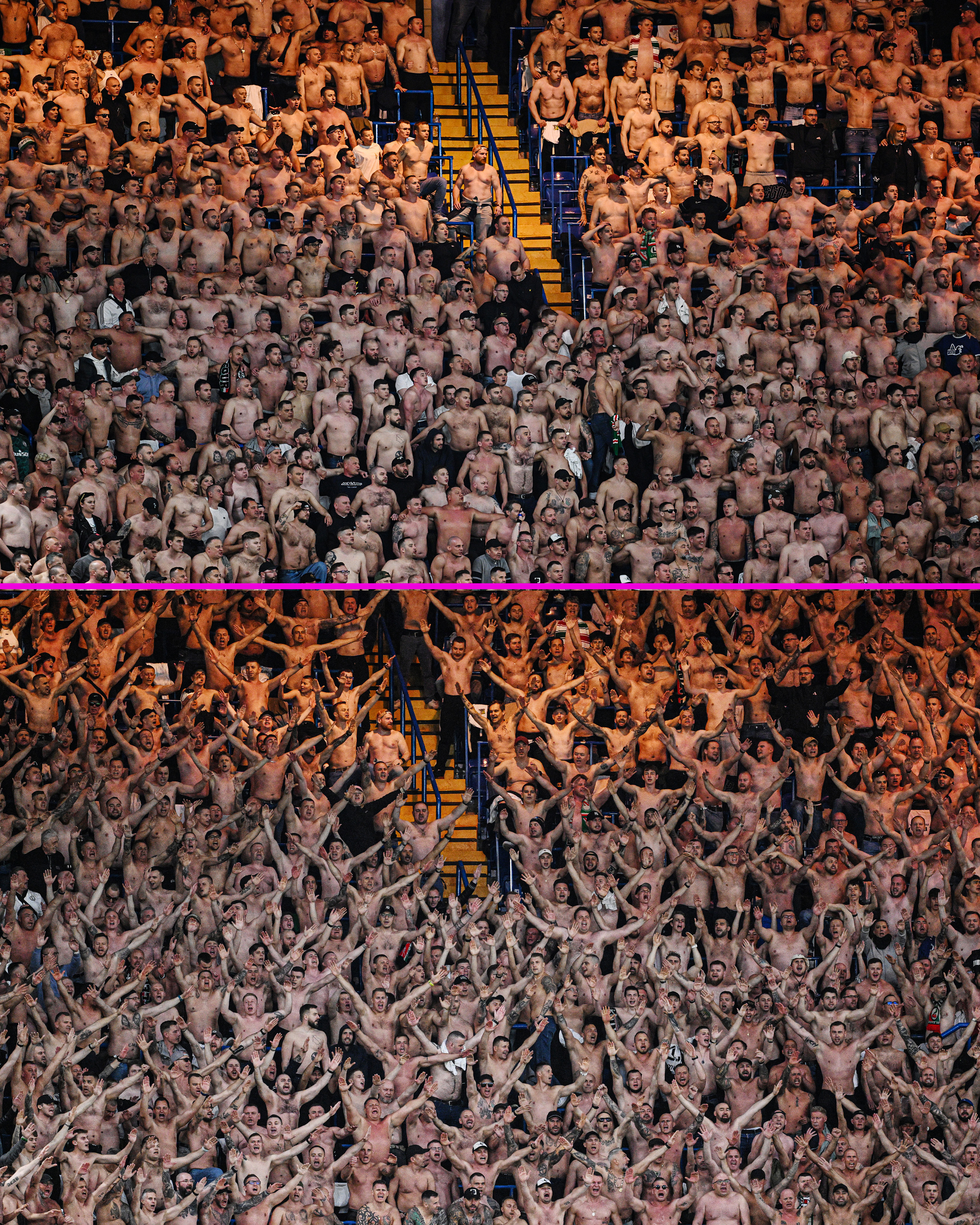 包含球迷狂欢助威，助力球队取得胜利的词条