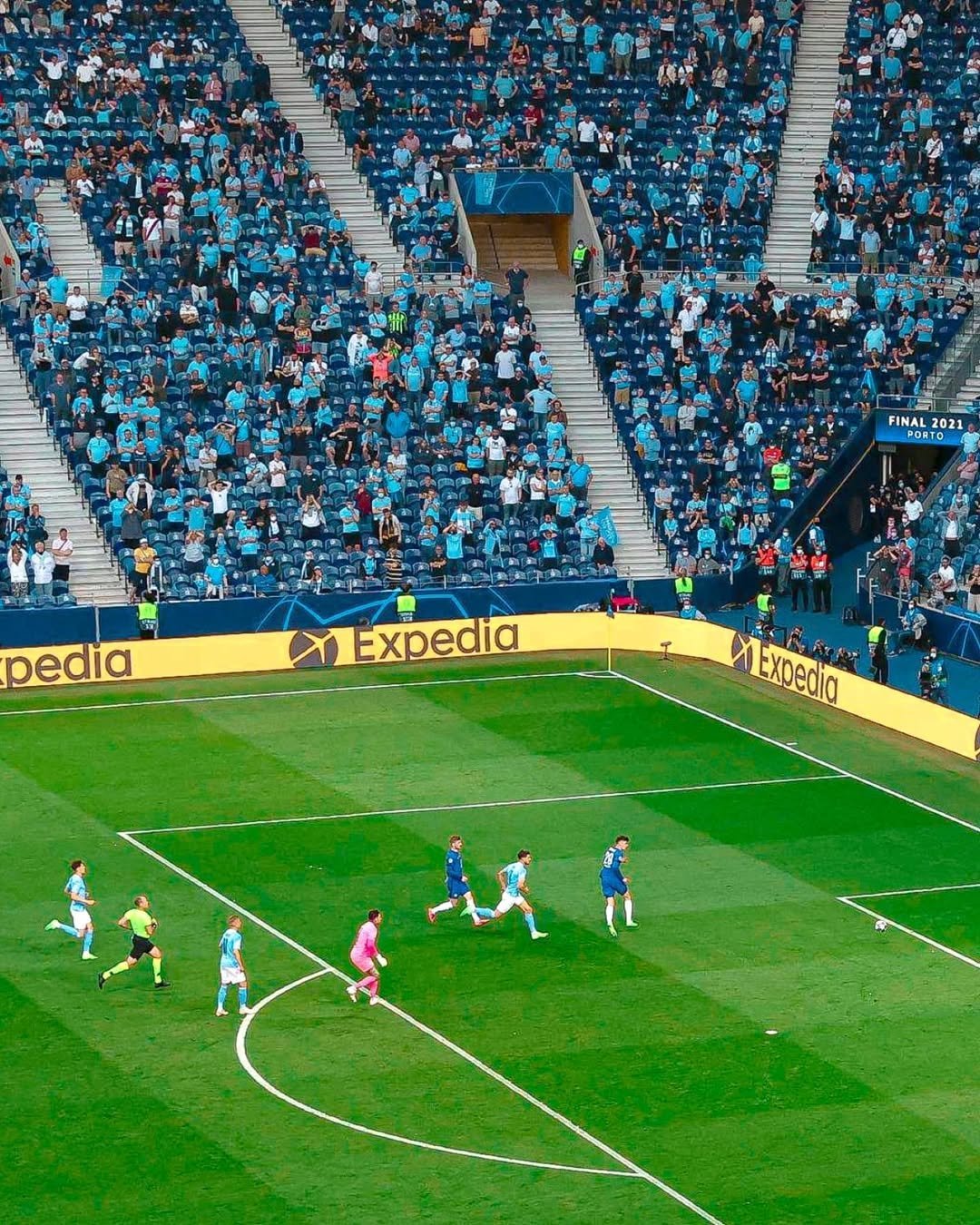 英格兰足总杯半决赛，切尔西战胜曼城晋级