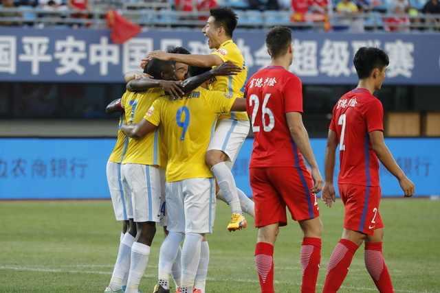 包含黄海主场1-3完败苏宁，保级形势雪上加霜的词条